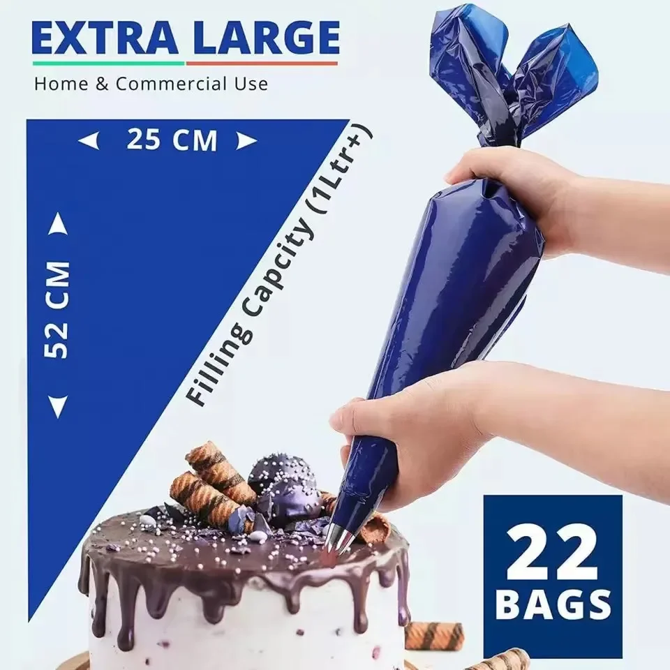 Piping Bag Disposable - 21 inç sıkma torbası Tek Kullanımlık
