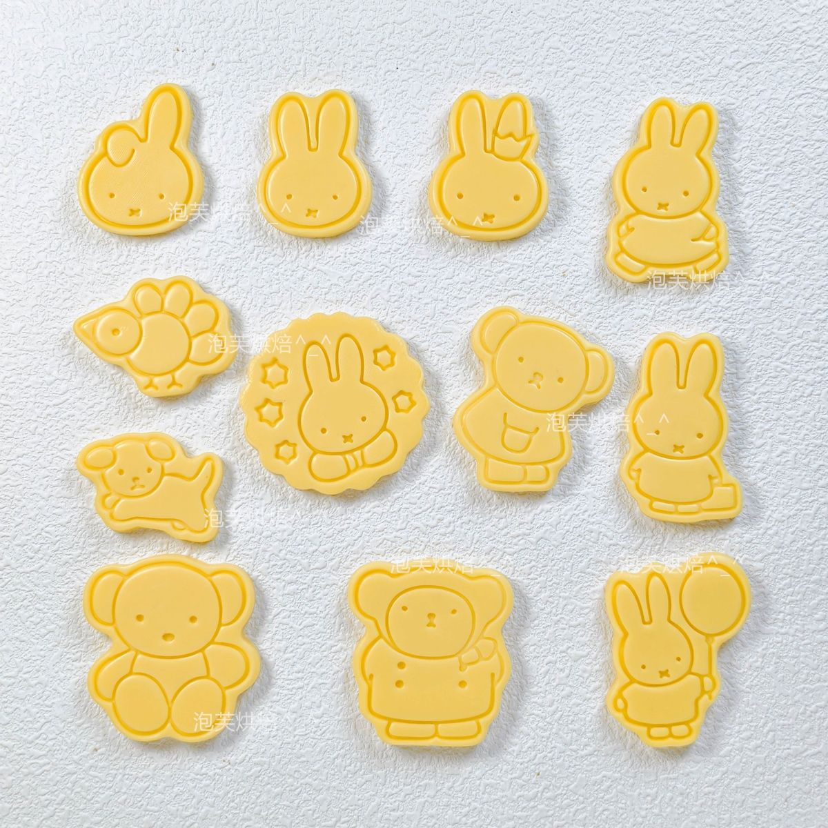 Kitchen Equipment For Baking - Sevimli 3D Pres Kurabiye Kalıbı Miffy