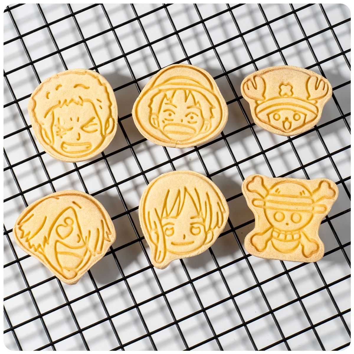 Kitchen Baking Set - Anime One Piece Kurabiye Kalıbı Seti