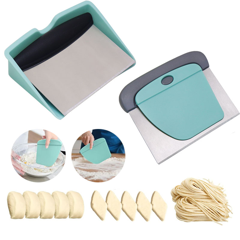 Bench Scraper Dough - 2 IN 1 Tezgah Kazıyıcı Hamur