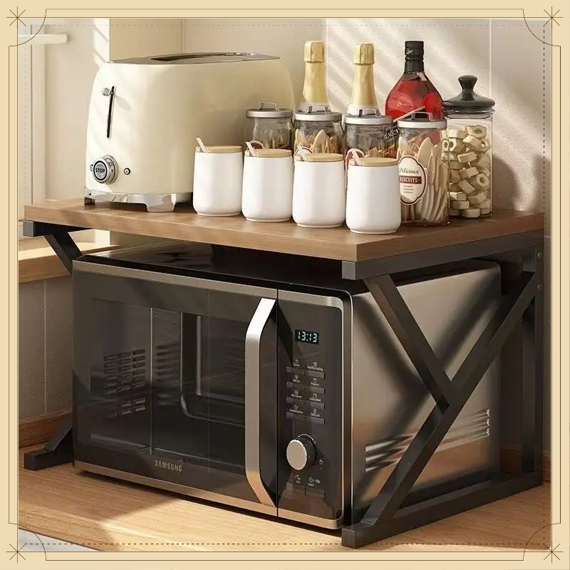 Kitchen Zo - Çok Katmanlı Mikrodalga Fırın Rafı Mutfak