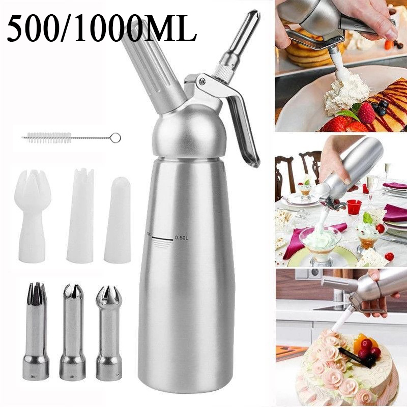 Piping Bag Disposable - 500/1000ml krem köpük tabancası kek boru