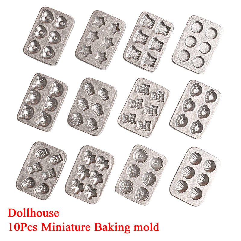 Kitchen Baking Decor - 10 adet Bebek Evi Minyatür Mini