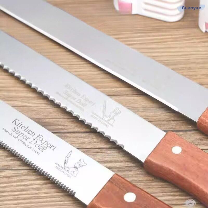 Kitchen Equipment For Baking - Paslanmaz Çelik Dişli Bıçak Ekmek Kesici