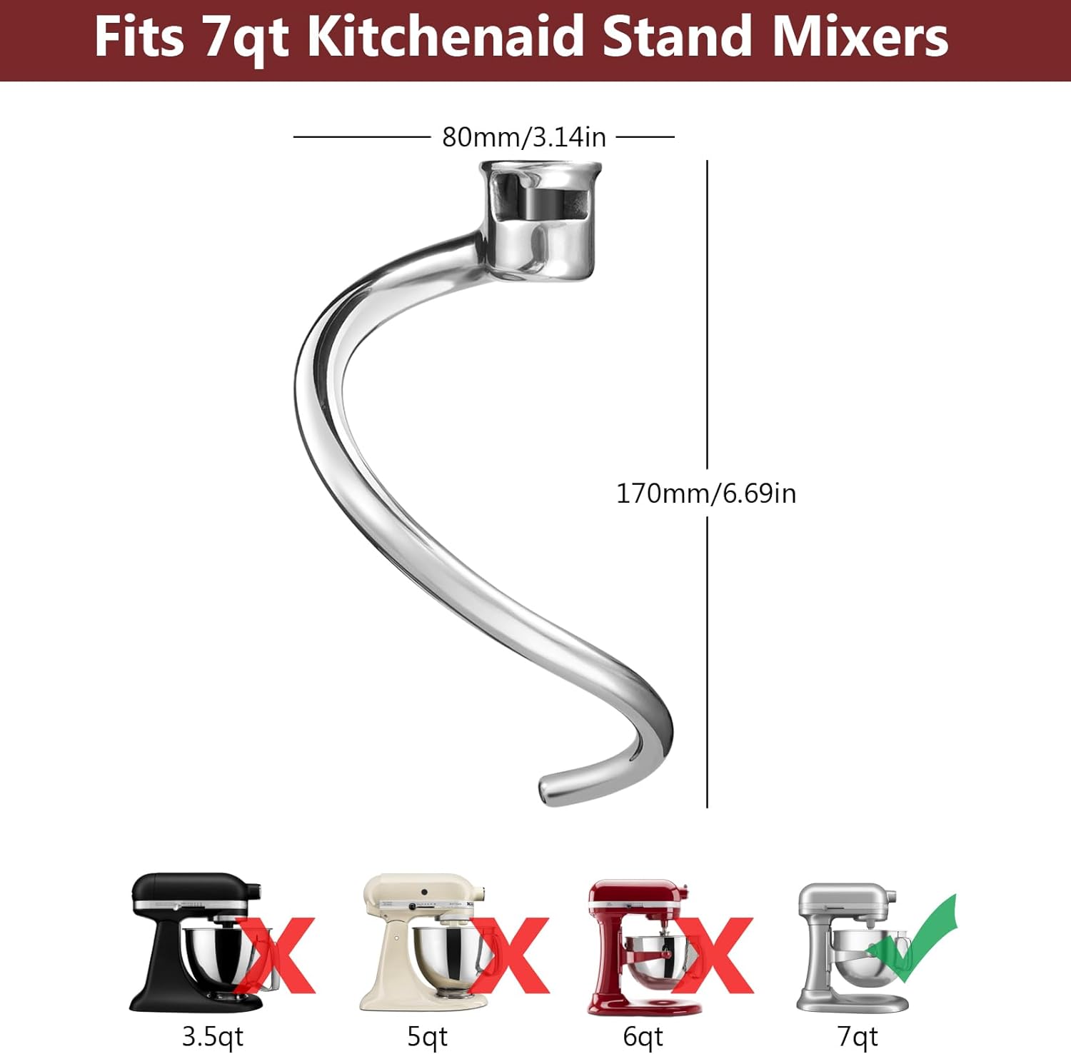 Kitchen Aid Baking Bread - KitchenAid 7 Quart kase asansör için