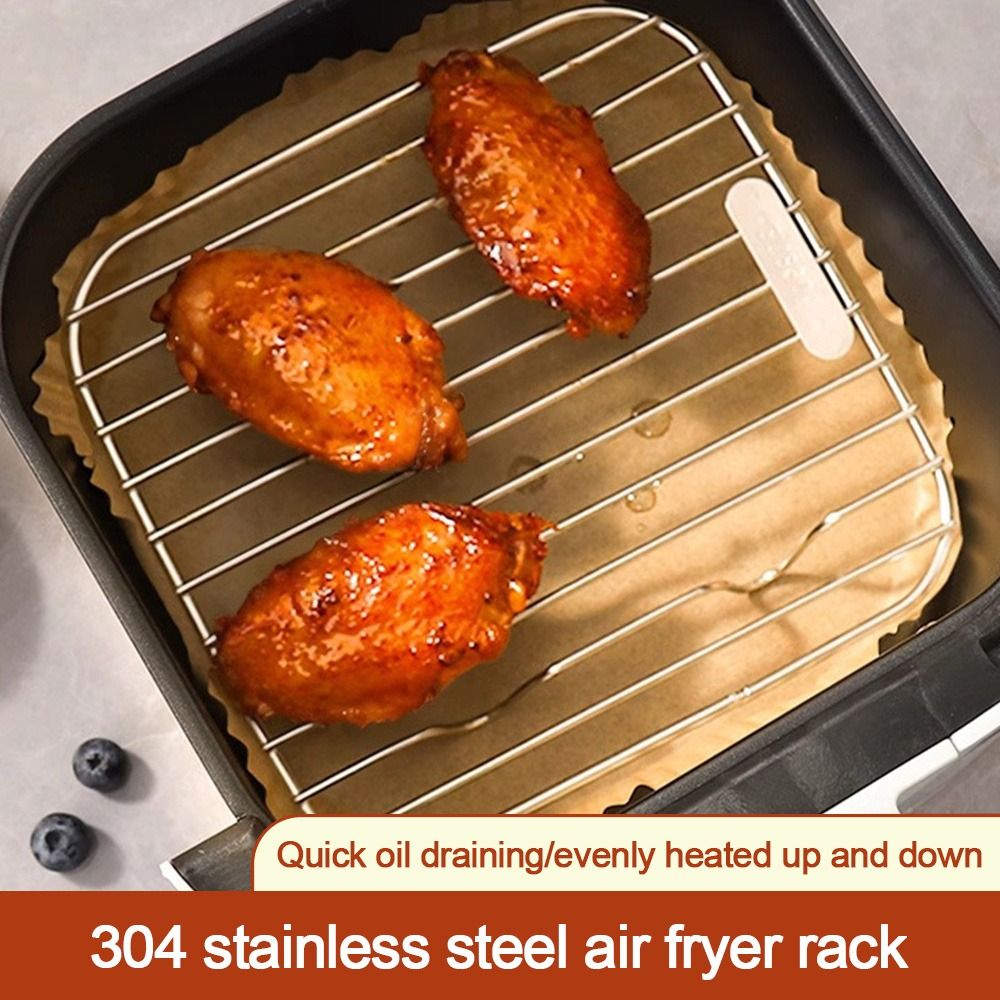 Kitchen Baking Rack - Yuvarlak Kare Pişirme Rafı Ayaklı 304
