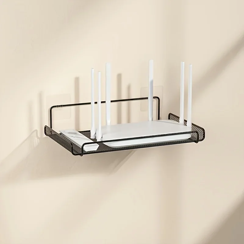 Kitchen Zo - Paslanmaz Çelik Router Rafı Deliksiz WiFi