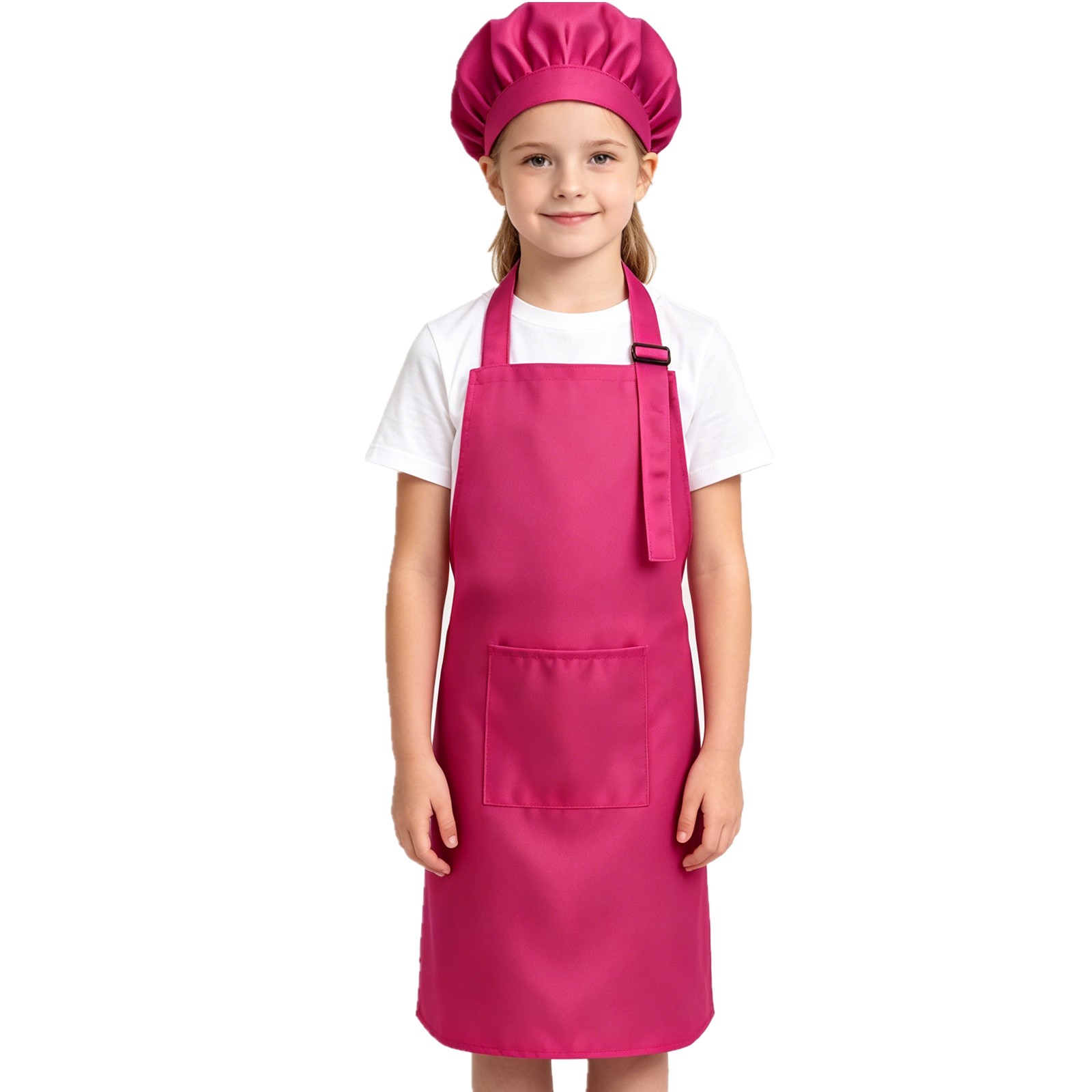 Baking Kitchen Set Up - Erkek Kız Ayarlanabilir Önlük Şapkalı Cadılar