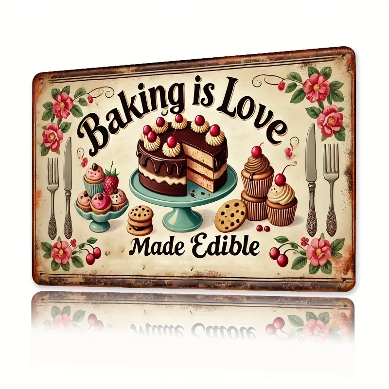 Oda Dekoru Vintage Baking is L - Kitchen Baking Decor incelemesi ve fiyatı