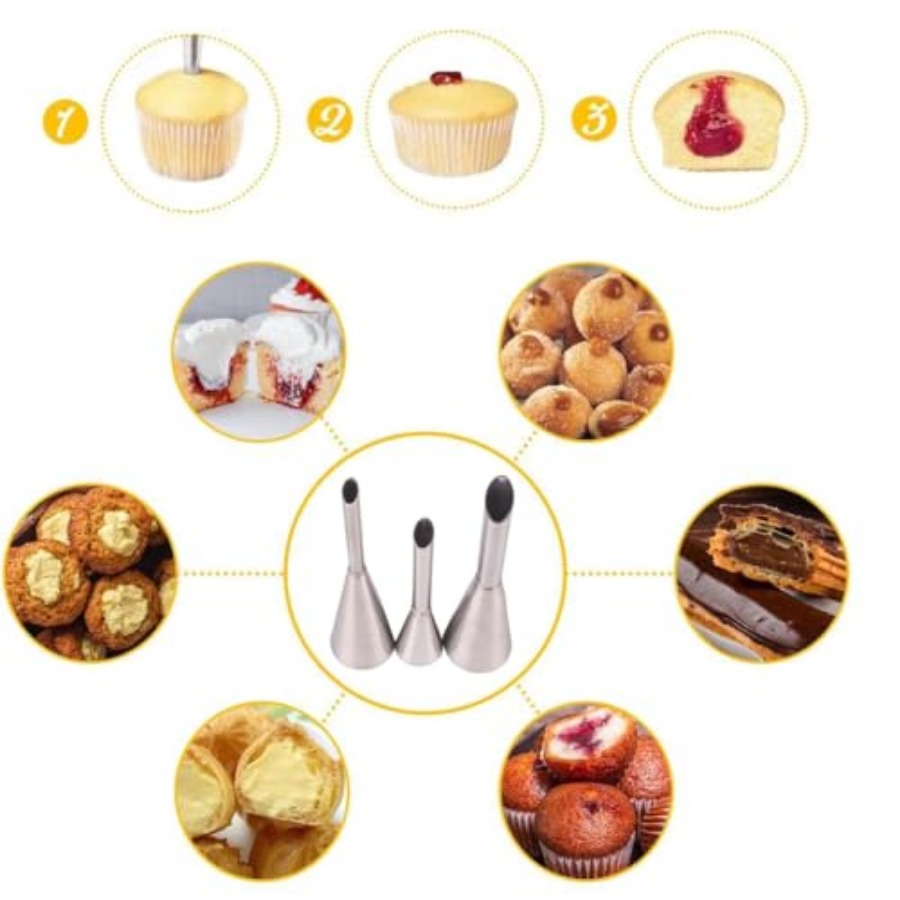 Cupcake ve Donut Doldurma Apar - Piping Bag Disposable incelemesi ve fiyatı