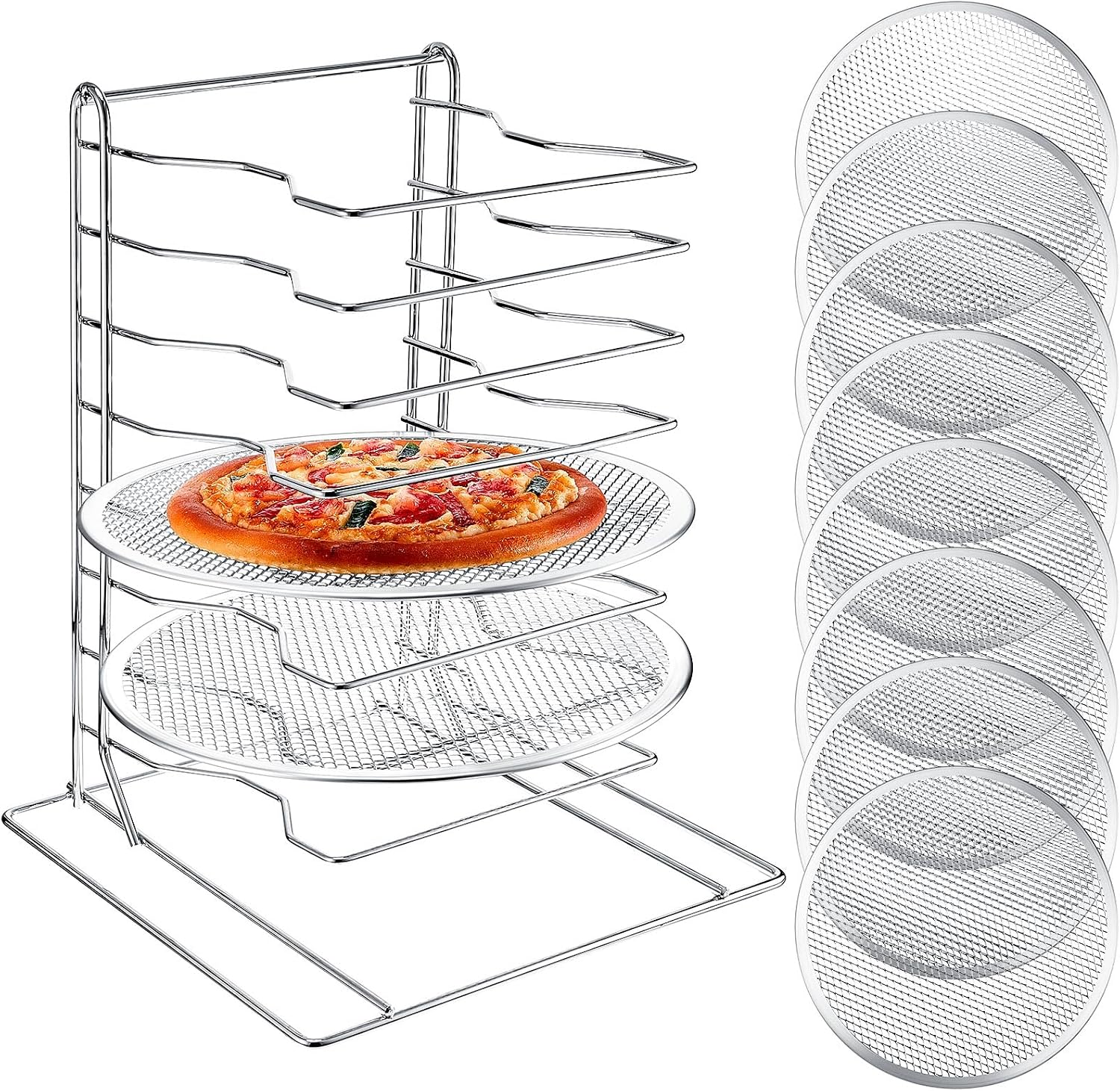 8 Katmanlı Pizza Rafı, Delikli - Kitchen Baking Rack incelemesi ve fiyatı