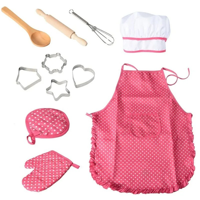 11 adet Çocuklar Pişirme Önlüğ - Baking Kitchen Set Up incelemesi ve fiyatı