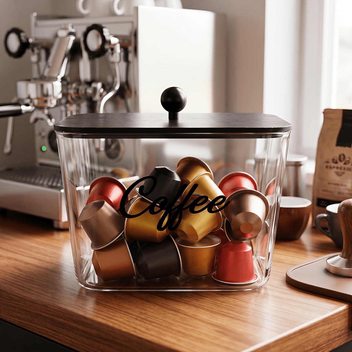 Kapaklı Kahve Kapsülü Tutucu P - Kitchen Zo incelemesi ve fiyatı