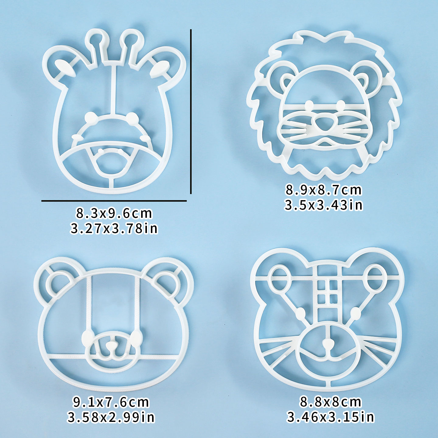 4 Parça Hayvan Figürlü Kurabiy - Kitchen Baking Set incelemesi ve fiyatı