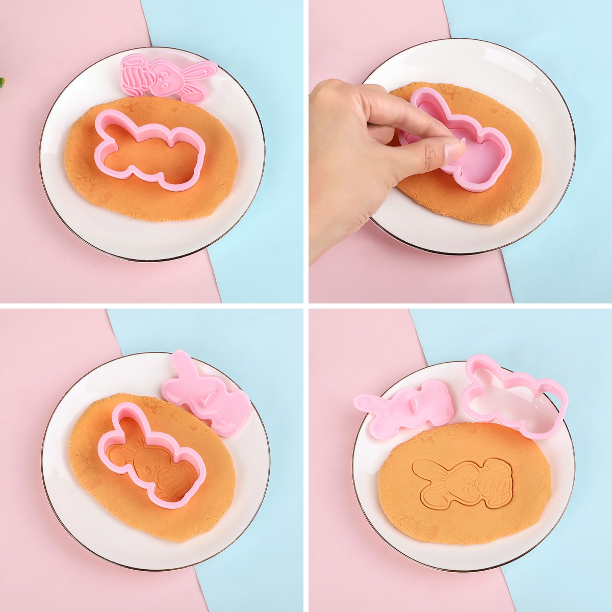 6 adet/takım paskalya tavşanı  - Kitchen Baking Decor incelemesi ve fiyatı