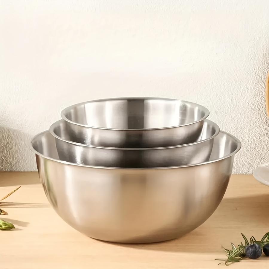 3'lü Paslanmaz Çelik Salata Ka - Kitchen Baking Set incelemesi ve fiyatı