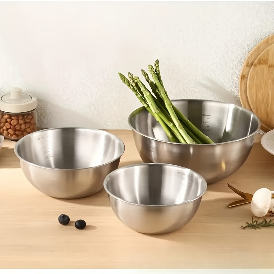 3'lü Paslanmaz Çelik Salata Ka - Kitchen Baking Set incelemesi ve fiyatı