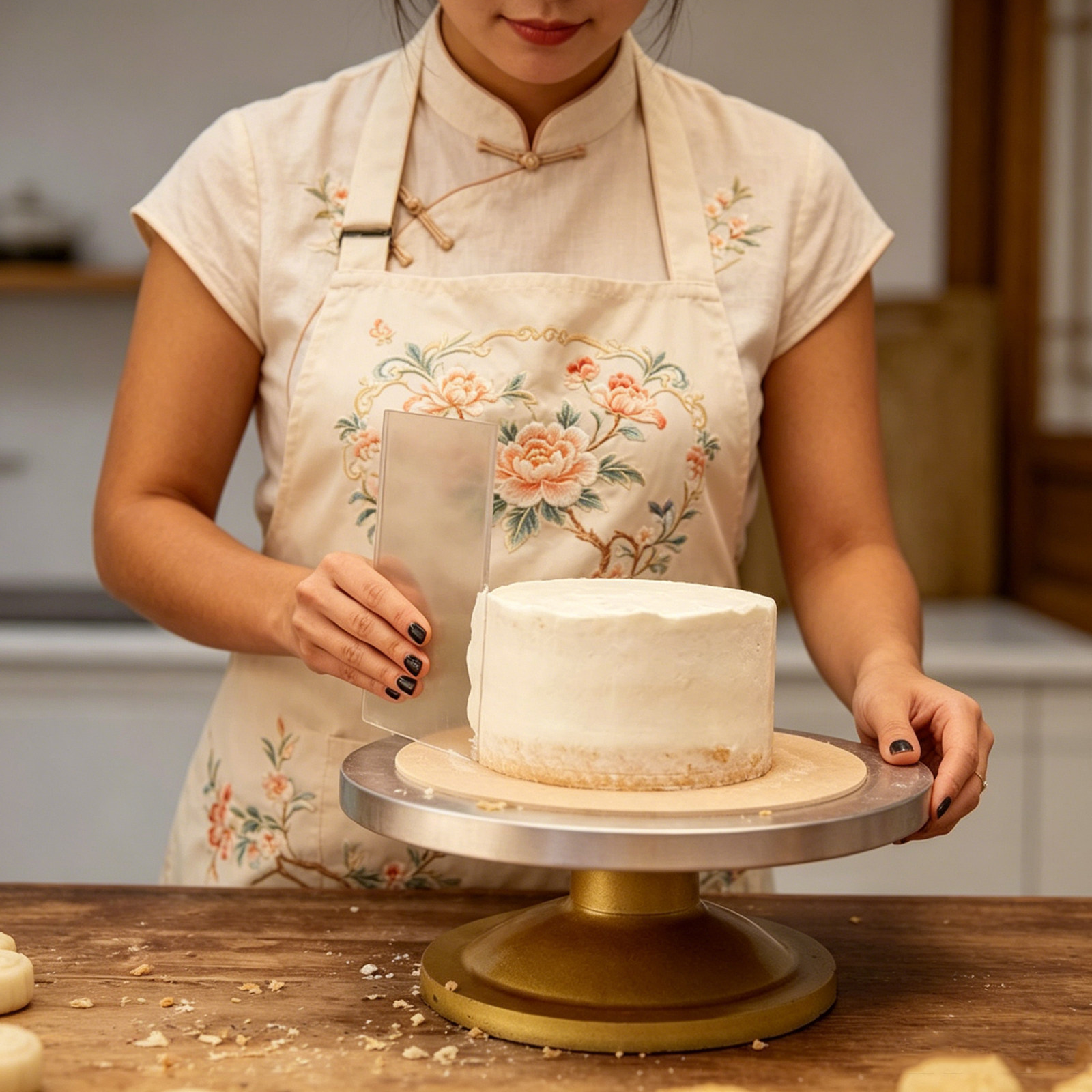 2 Adet Kek Kazıyıcı Şeffaf Akr - Kitchen Baking Decor incelemesi ve fiyatı