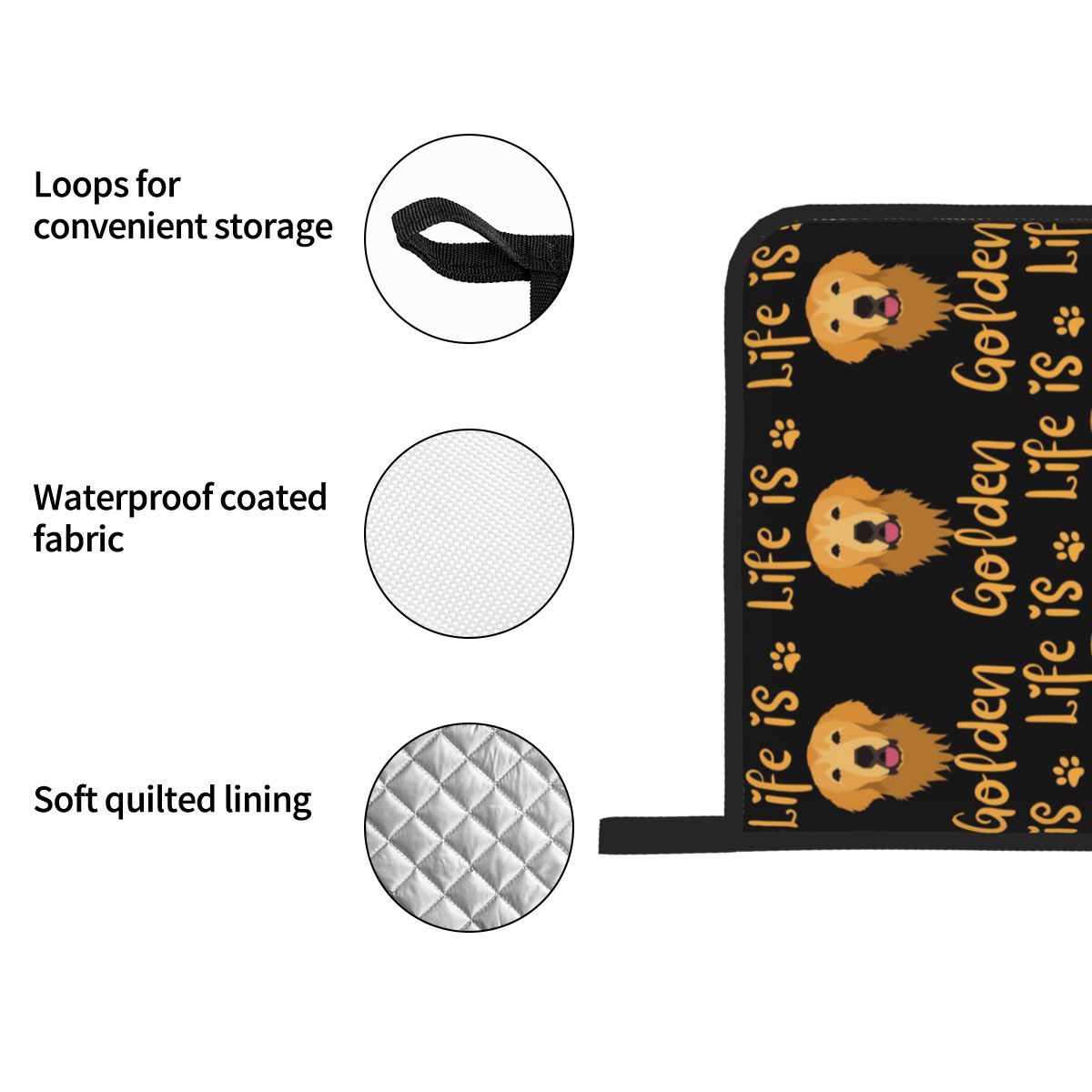 GOLDEN RETRIEVER Quote Fırın E - Kitchen Baking Quotes incelemesi ve fiyatı